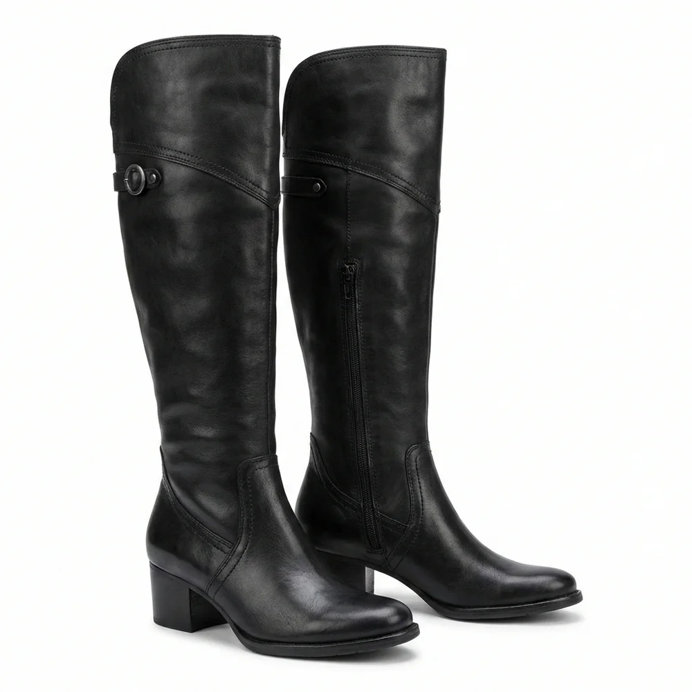 Black Over the Knee Boots